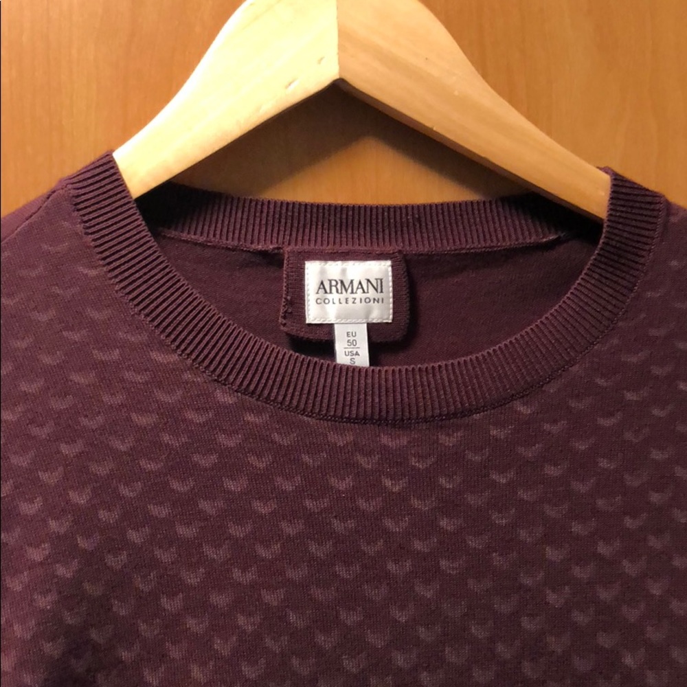 Men’s Armani Collezioni crewneck sweater